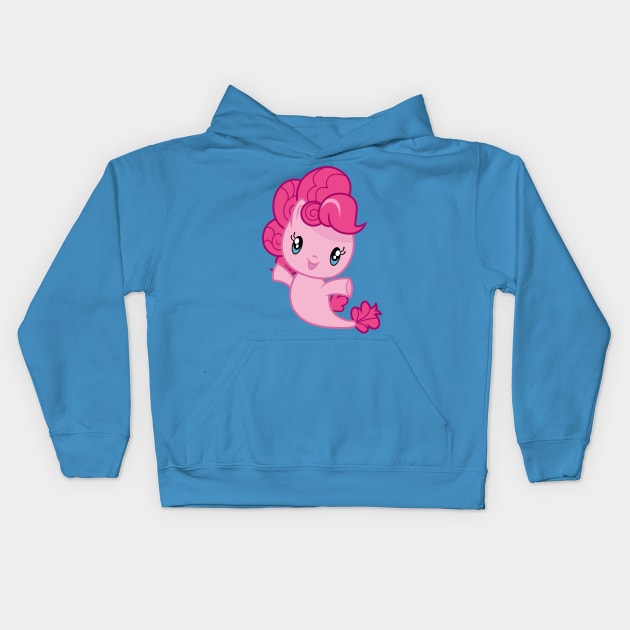 Seapony Pinkie Pie Kids Hoodie by CloudyGlow
